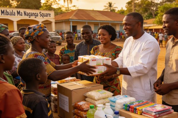 Assistance humanitaire – Des dons multiformes pour les habitants de Mindouli et Kindamba