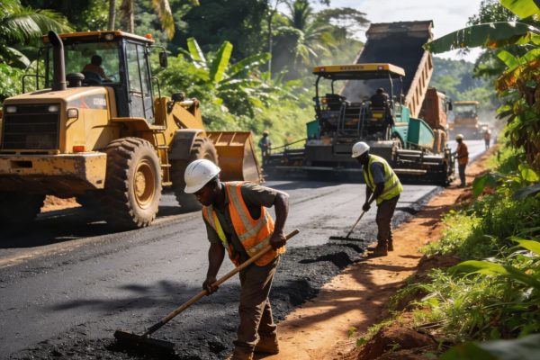 Lancement des travaux de bitumage du « Corridor 13 » au Congo-Brazzaville
