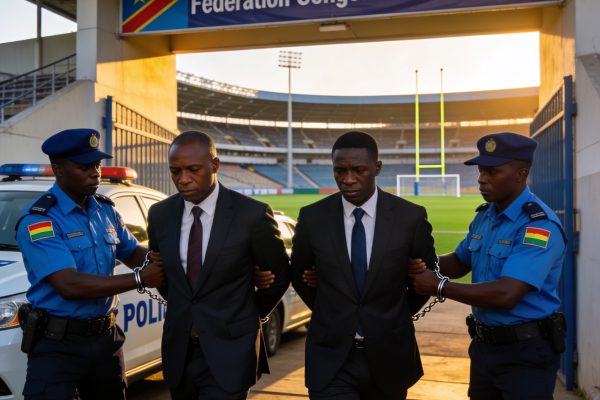 Arrestations au Congo-Brazzaville : Deux responsables de la Fédération de football congolaise interpellés