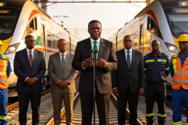 Lancement des travaux de modernisation du Chemin de fer Congo-Océan