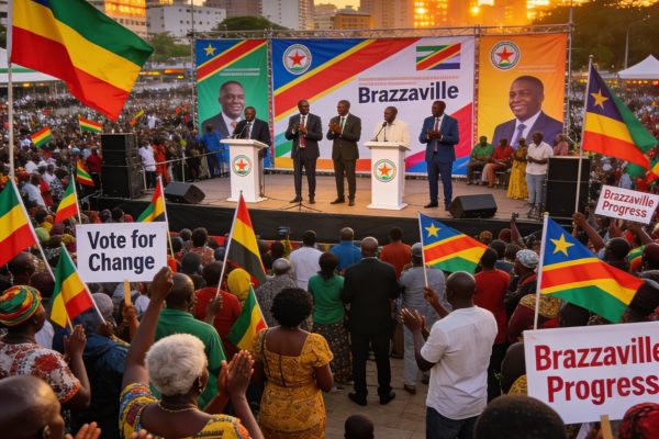 Lancement officiel de la campagne électorale présidentielle au Congo