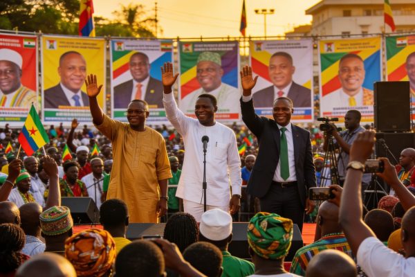 La campagne électorale s&rsquo;ouvre au Congo-Brazzaville pour la présidentielle du 15 mars