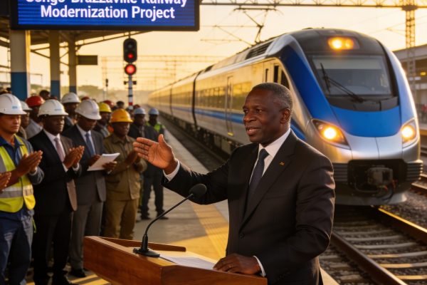Lancement des travaux de modernisation du CFCO : un tournant pour le transport ferroviaire au Congo