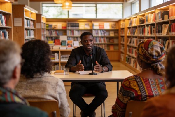 Résidence d’écriture : rencontre avec Mavi Diabankana à la médiathèque Etienne-Caux