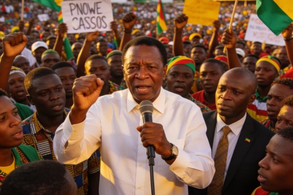 Campagne électorale – À Pointe-Noire, Denis Sassou N&rsquo;Guesso s&rsquo;adresse à la jeunesse