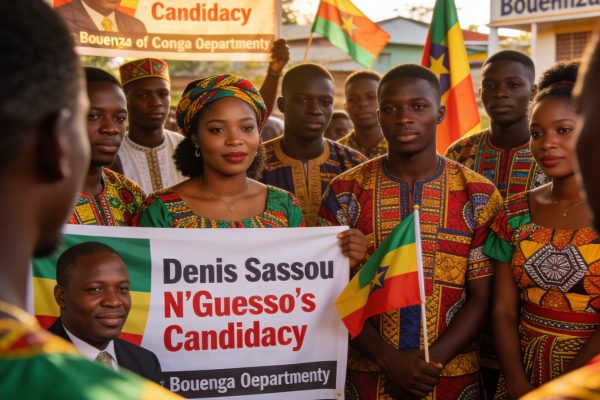 Département de la Bouenza : les jeunes soutiennent la candidature de Denis Sassou N’Guesso