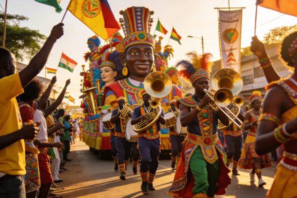 Le Carnaval de Madibou : Une Vague de Soutien pour le Candidat de la Majorité Présidentielle
