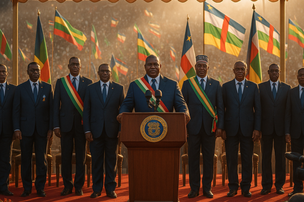 L’investiture du président centrafricain : un événement diplomatique majeur en Afrique centrale