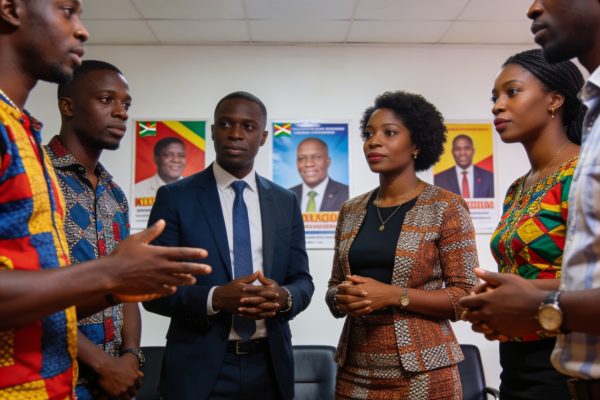 Département de la Bouenza : les jeunes soutiennent l&rsquo;élection du candidat Denis Sassou N&rsquo;Guesso