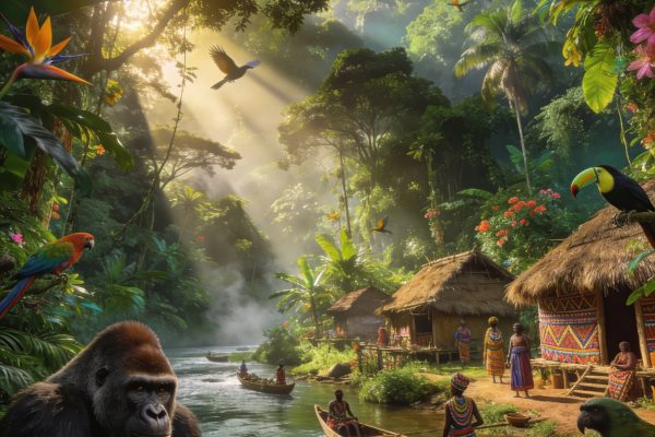 Lancement de la campagne présidentielle à l’île Mbamou : mobilisation en faveur de Denis Sassou N’Guesso