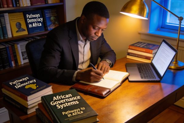 Littérature : Mertone Anguers publie «L’Afrique face à la parentocratie entre continuité de l’État et dérives familiales»