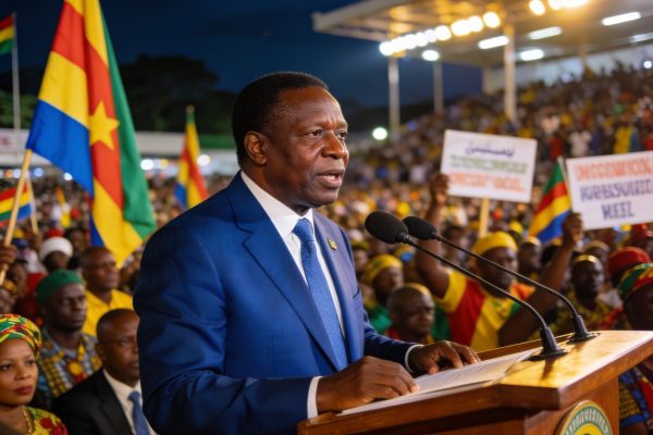 Présidentielle au Congo : Sassou Nguesso en campagne à Pointe-Noire