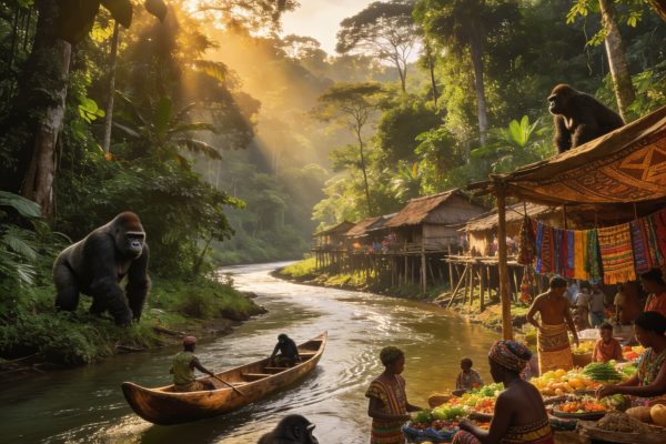 Campagne présidentielle au Congo-Brazzaville : un enthousiasme mitigé dans les rues de Brazzaville