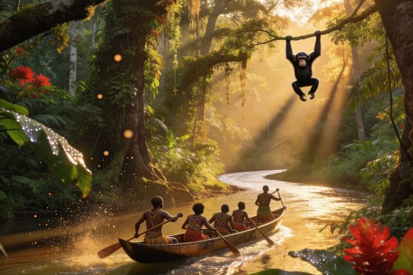 Anatole Collinet Makosso en campagne active dans le Kouilou et Pointe-Noire