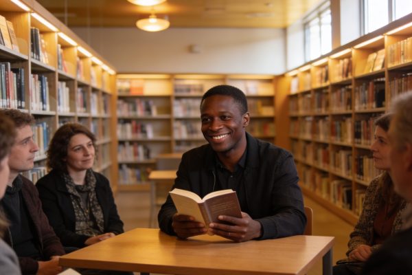 Rencontre littéraire avec Mavi Diabankana à la médiathèque Etienne-Caux