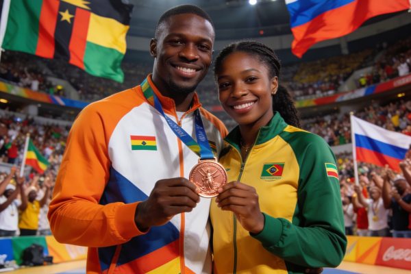 Tournoi sportif Afrique-Russie : le Congo s&rsquo;offre une médaille de bronze