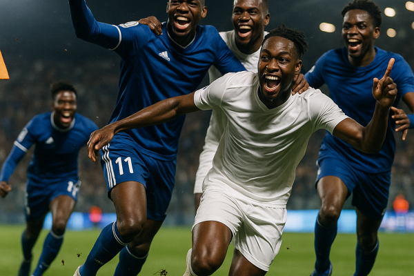 Football : les Diables rouges et les Congolais de la diaspora brillent en Ligue 2 française