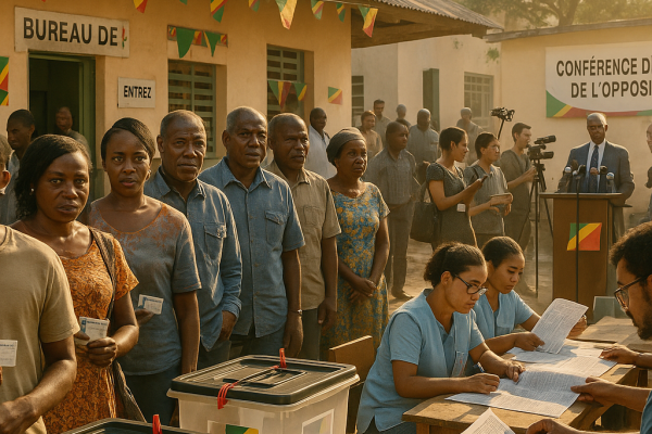 Critiques de l’opposition sur le déroulement des élections au Congo-Brazzaville