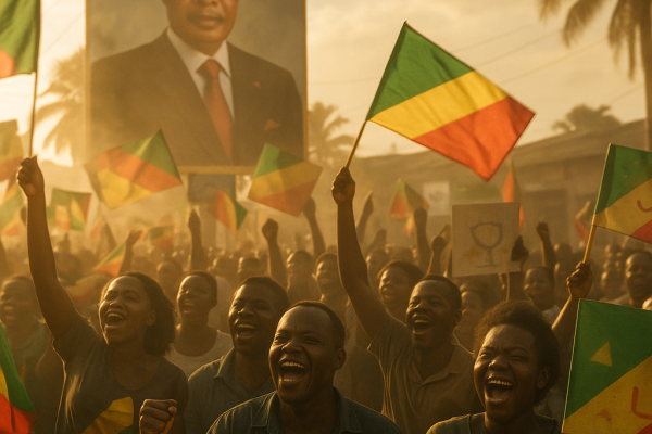 Réélection de Denis Sassou N’Guesso : le comité de soutien Makoua soleil célèbre la victoire