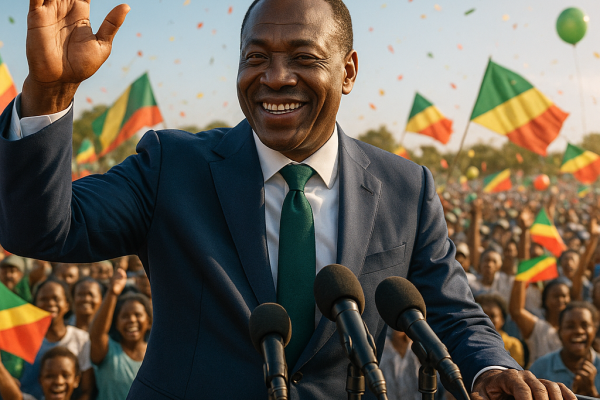 Élection présidentielle : le sénateur Julien Matété Mounoi salue la victoire du candidat de la Majorité