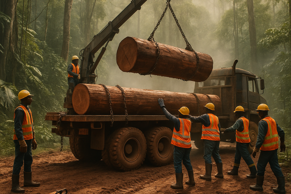 Exportation des grumes – Le Congo s&rsquo;oriente vers un modèle négocié au service du développement