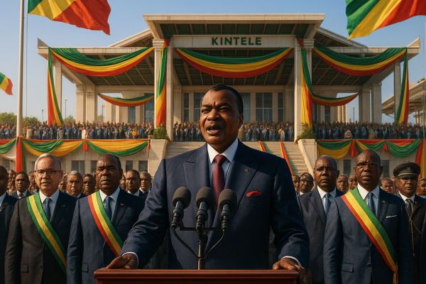 Le discours d&rsquo;investiture du président Denis Sassou N&rsquo;Guesso à Kintélé