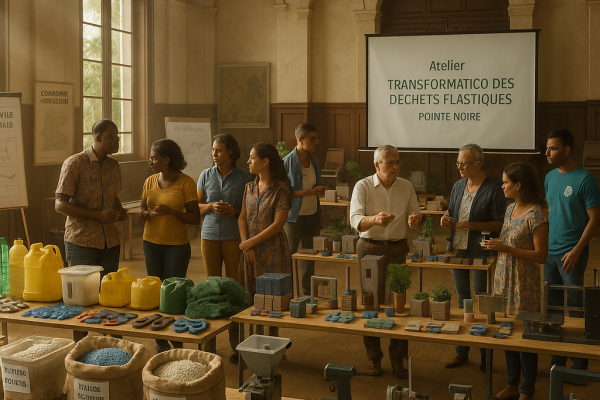 Transformation des déchets plastiques : un enjeu stratégique pour Pointe-Noire