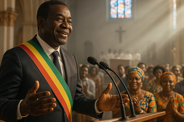 Célébration de reconnaissance à Pointe-Noire après des élections paisibles