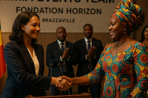 Collaboration Stratégique : La Fondation Horizon et l’Agence Kimia Events Team s’unissent pour l’éducation