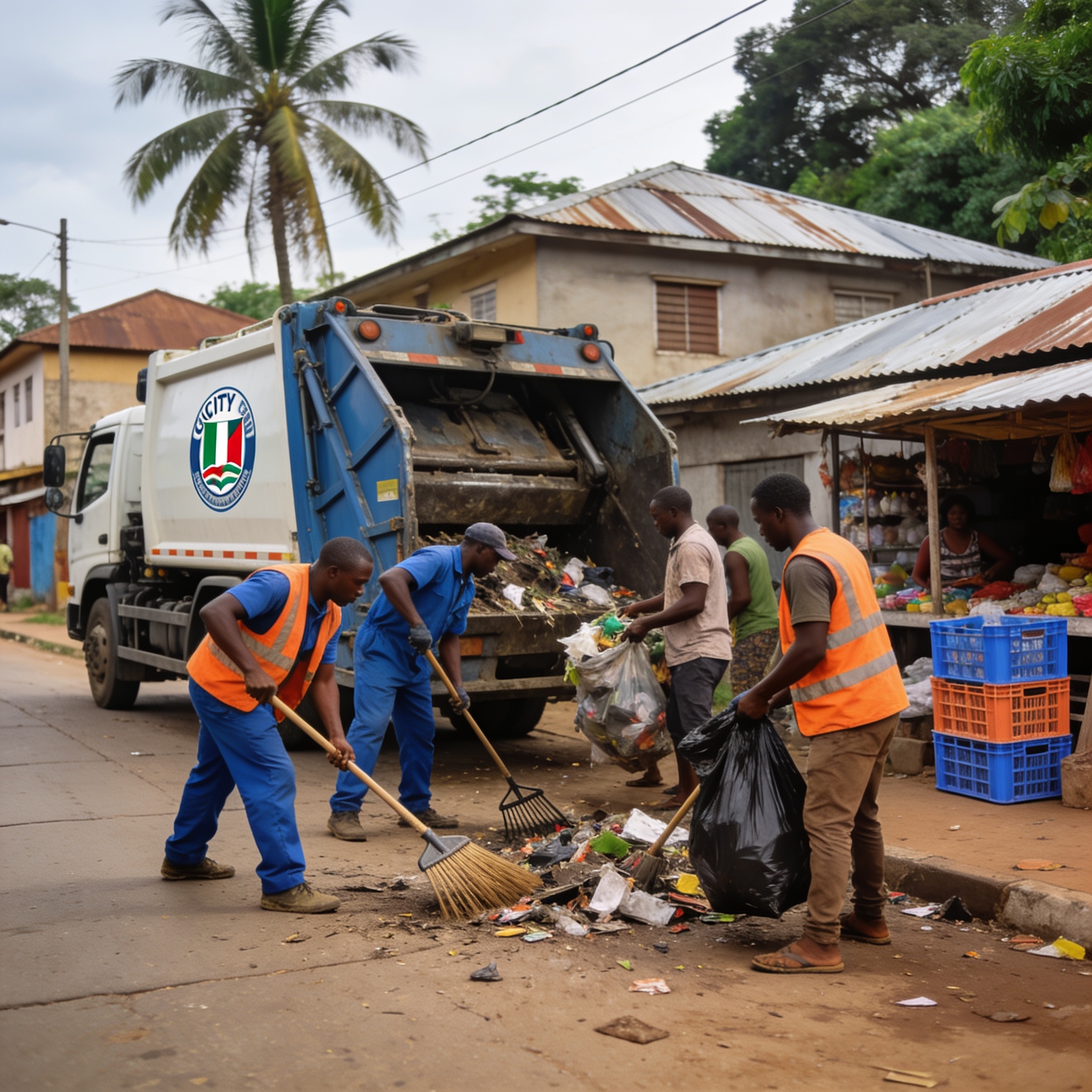 Brazzaville : La Dynamique Alexis Mayet lance une vaste opération d’assainissement à Tie-Tie