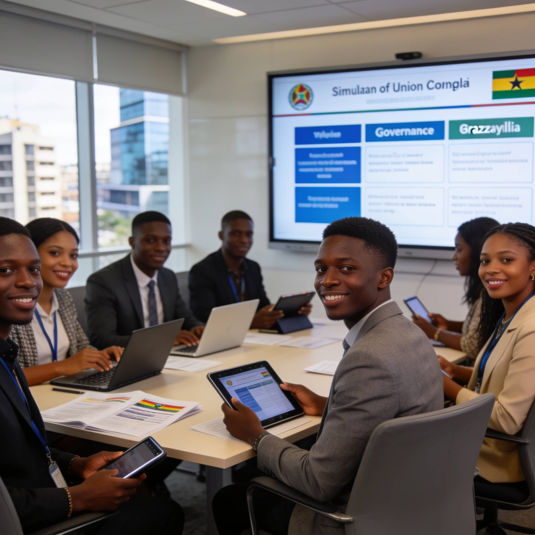 Simulation du Sommet de l’UA à Brazzaville : la jeunesse africaine s’initie à la gouvernance et au numérique